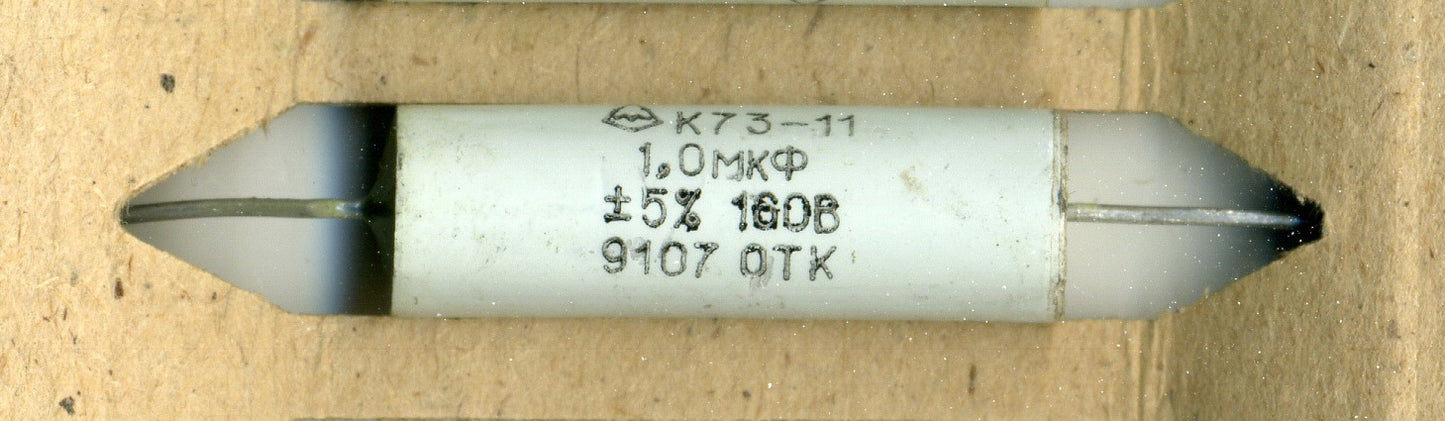 K73-11 Polyethylene Terephthalate Capacitors 63V - 250V