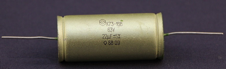 K73-16 Polyethylene Terephthalate Capacitors 63V - 250V
