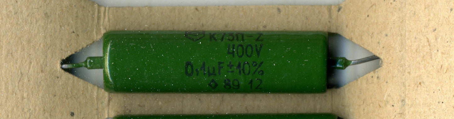 K73P-2 Polyethylene Terephthalate Capacitors