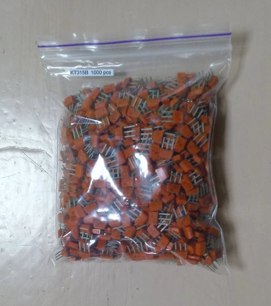 Lot of 100 pcs KT315A–KT315I Silicon NPN Transistors